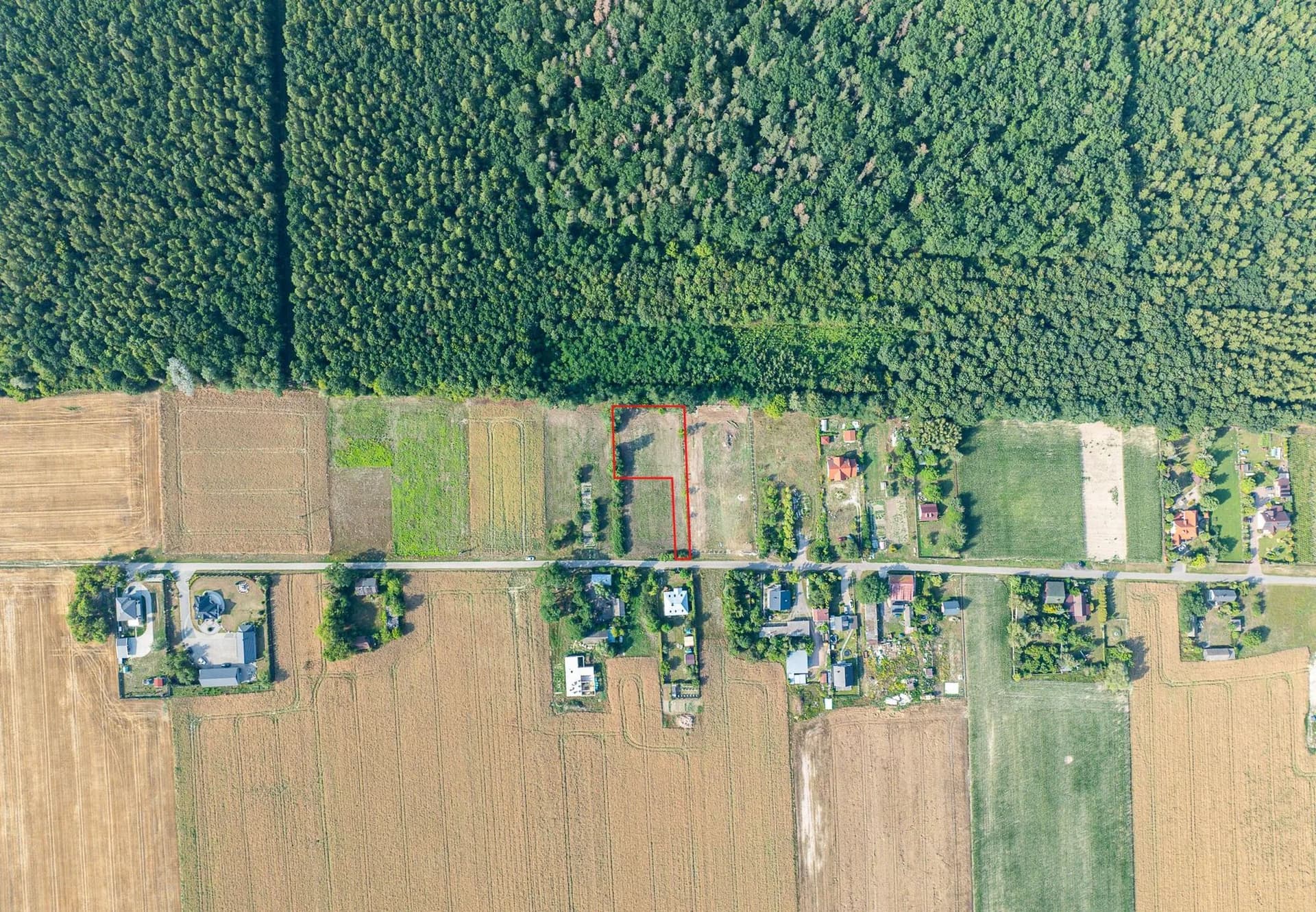 Piękna działka pod dom, Wszystkie media w drodze, Okazja - zdjęcie 4