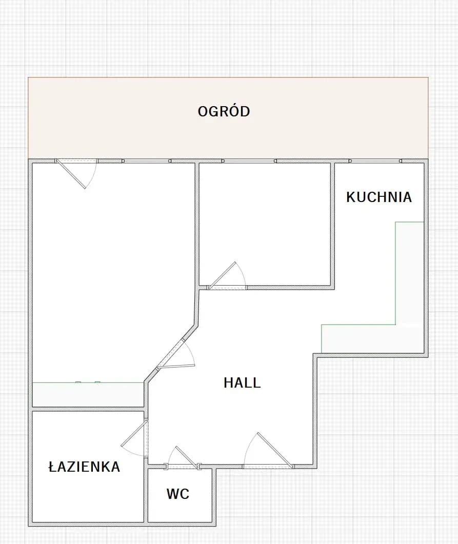 Mieszkanie 59 m² z ogródkiem 40 m² i miejscem garażowym - zdjęcie 13